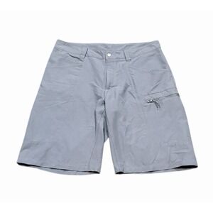 The North Face Hiking Shorts Mens Size 34 Gray Outdoor Lightweight Cargo Pocket
